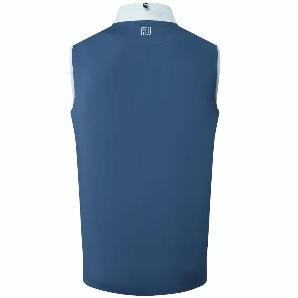 Special Offer Limited Time Offer Footjoy Temposeries Lightweight Gilet - Skyway/Dark Denim