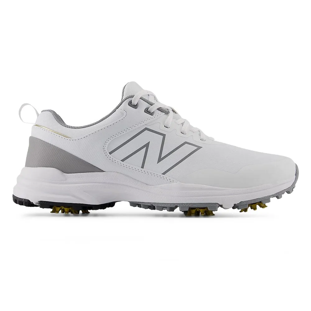 Autumn Sale Mother's Day Sale New Balance Brighton V2 Wide (Ee) Golf Shoes - White/Grey