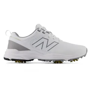 Autumn Sale Mother's Day Sale New Balance Brighton V2 Wide (Ee) Golf Shoes - White/Grey