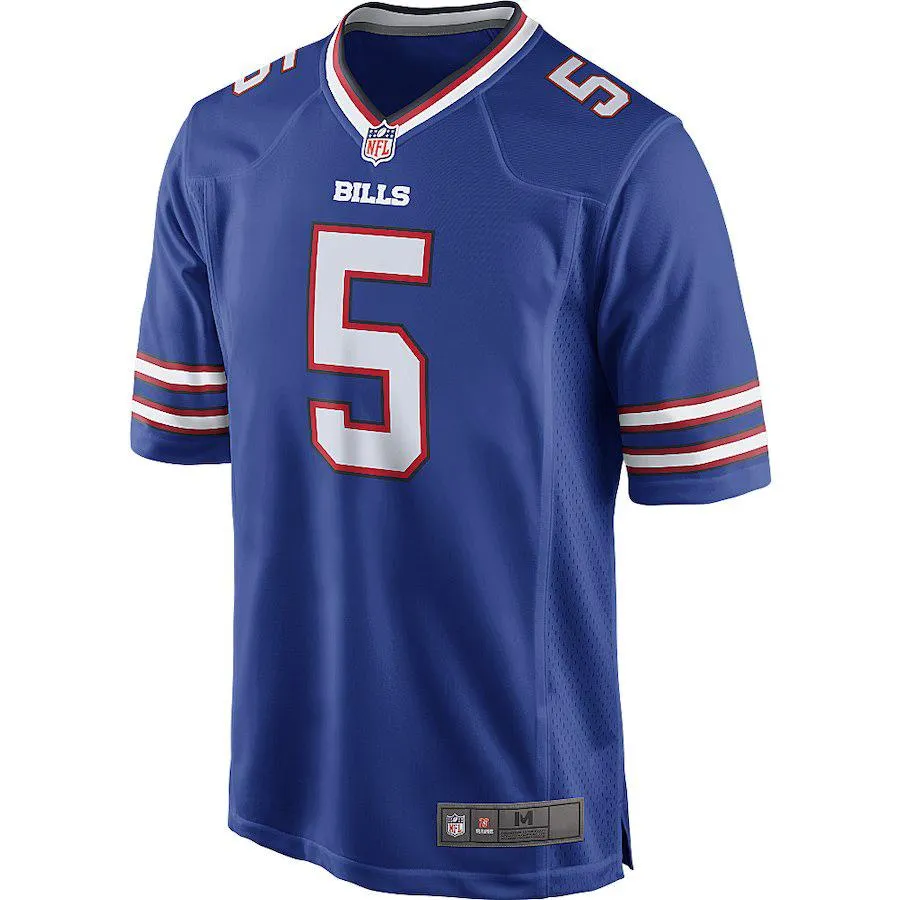Men's Buffalo Bills Tyrod Taylor Royal Game Jersey