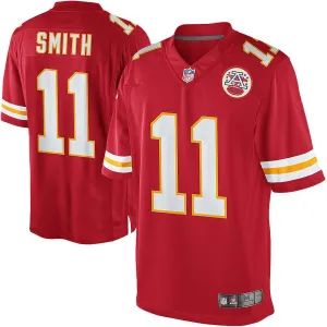 Men's Kansas City Chiefs Alex Smith  Red Team Color Limited Jersey