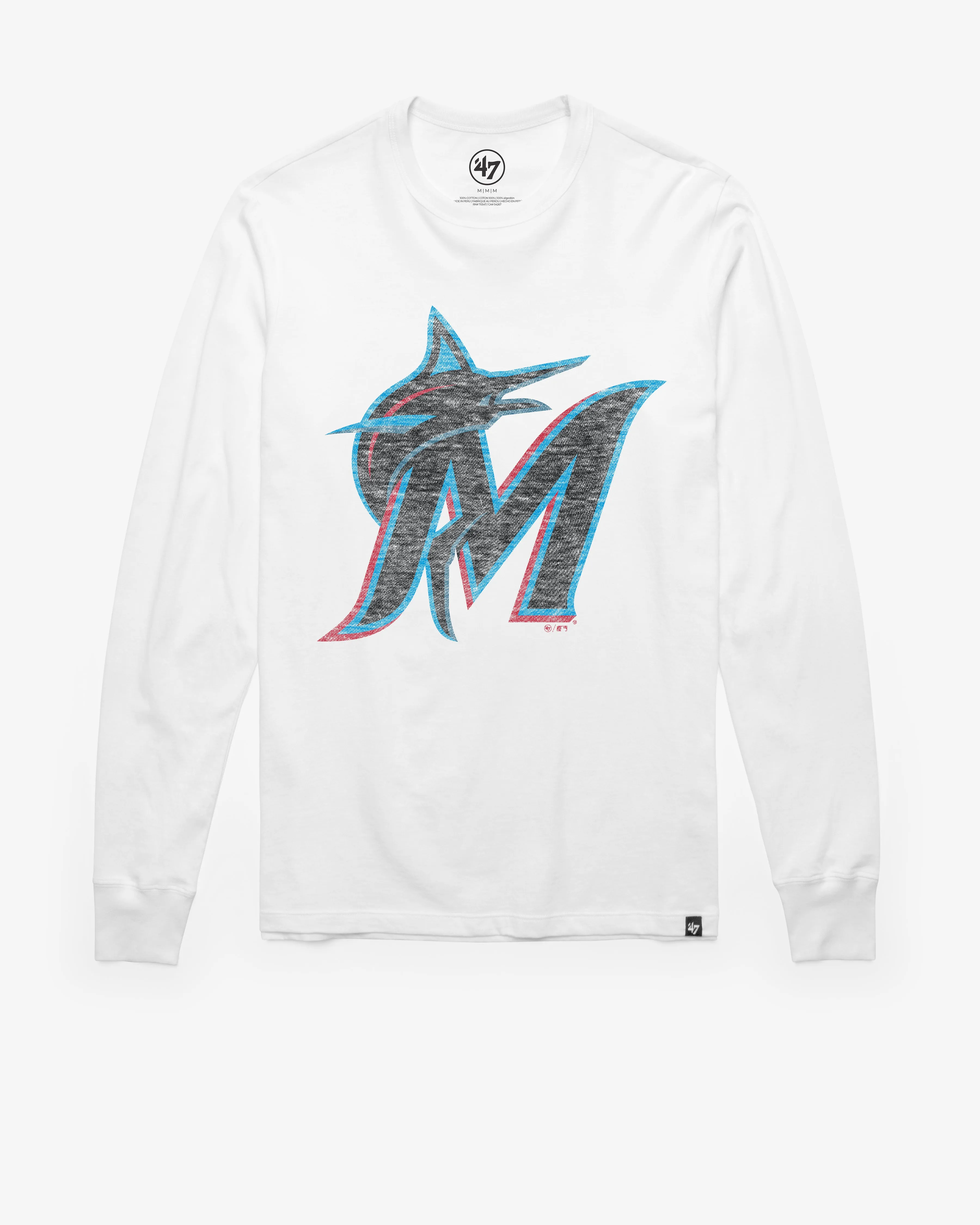MIAMI MARLINS PREMIER FRANKLIN LONG SLEEVE TEE