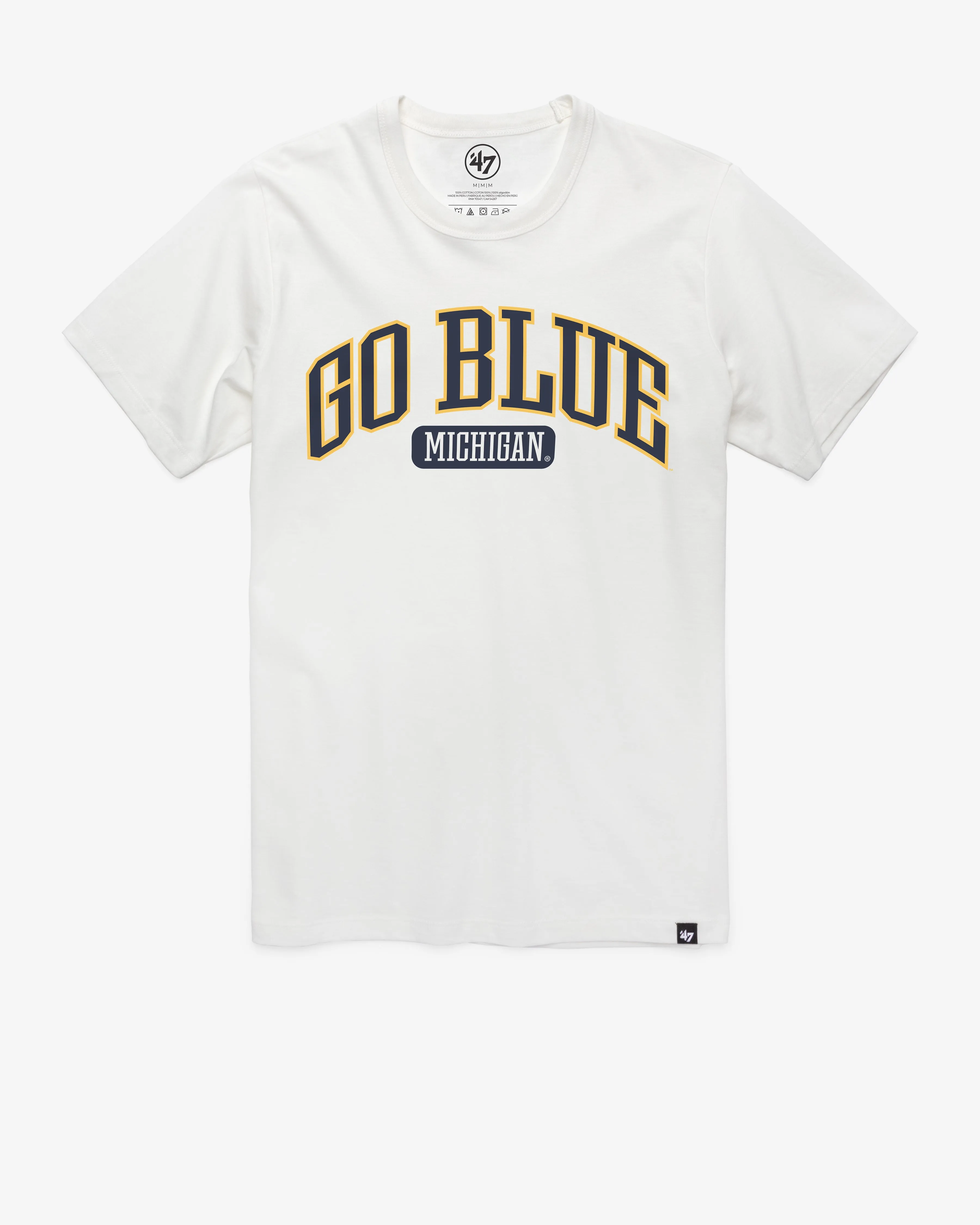MICHIGAN WOLVERINES LOCAL ARCH '47 FRANKLIN TEE