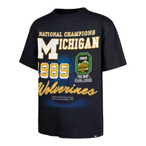 MICHIGAN WOLVERINES RAH RAH '47 FOUNDATION TEE