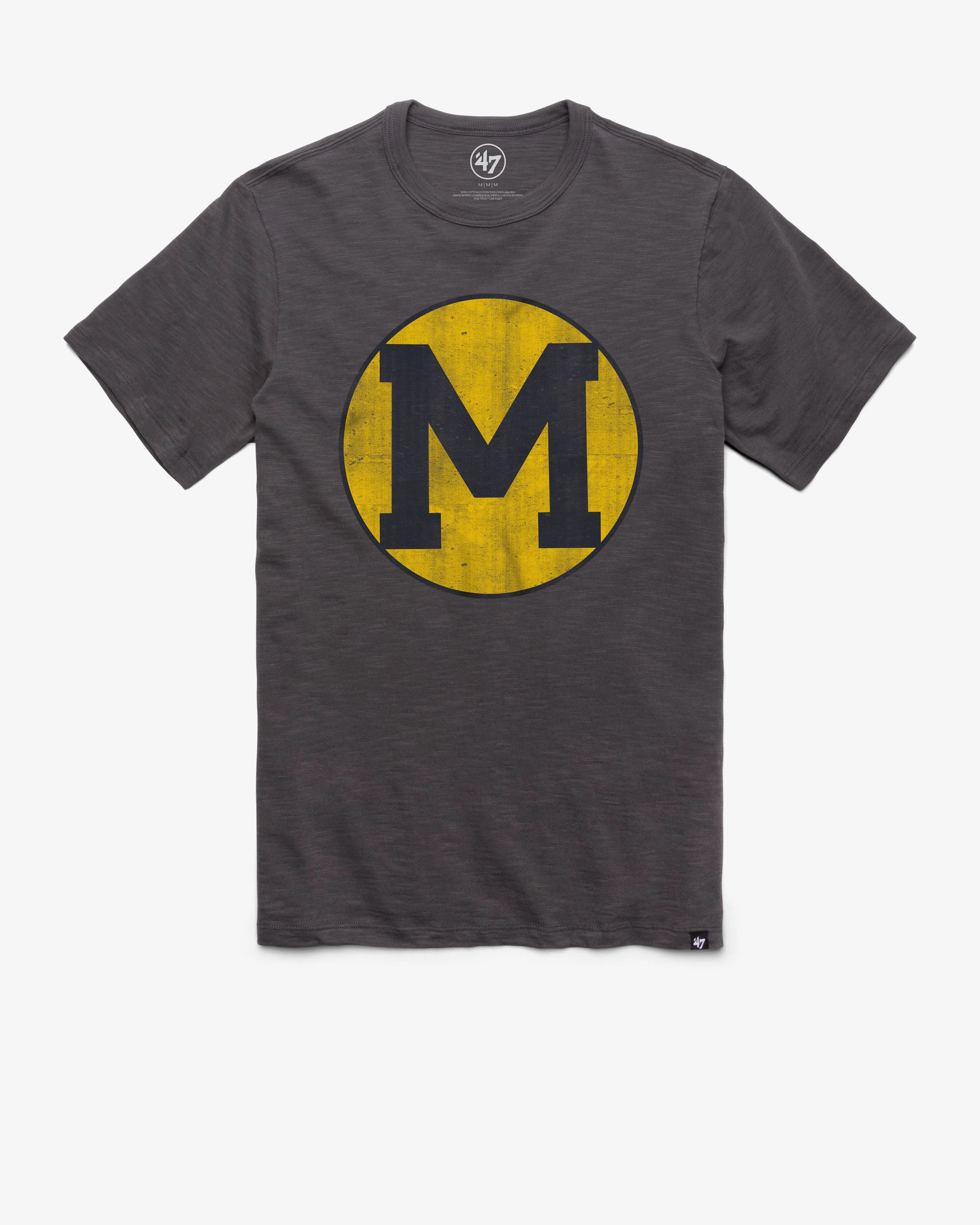 MICHIGAN WOLVERINES VINTAGE '47 GRIT SCRUM TEE