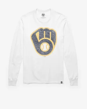 MILWAUKEE BREWERS PREMIER FRANKLIN LONG SLEEVE TEE