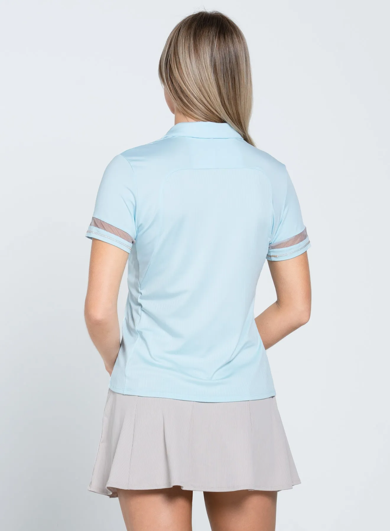 Big Savings Built to Perform Mix Media Polo Short Sleeve
