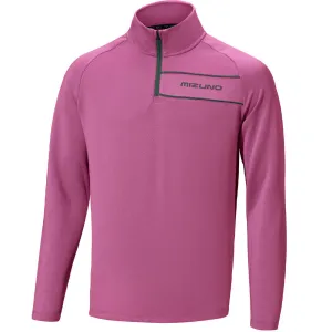 Walk with Power Mizuno Box 1/4 Zip Sweater - Royal Orchid
