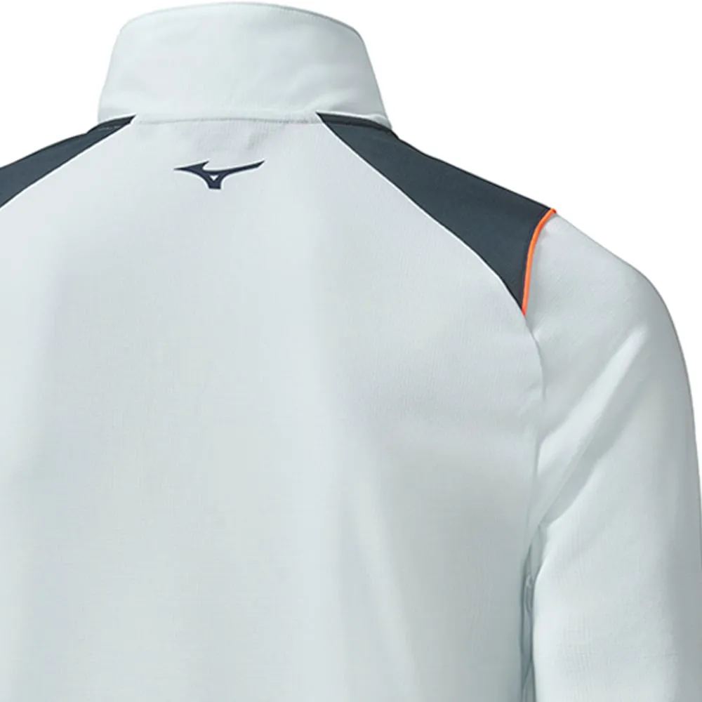 Easter Sale Mizuno Breath Thermo Elite 1/4 Zip Pullover - Light Blue