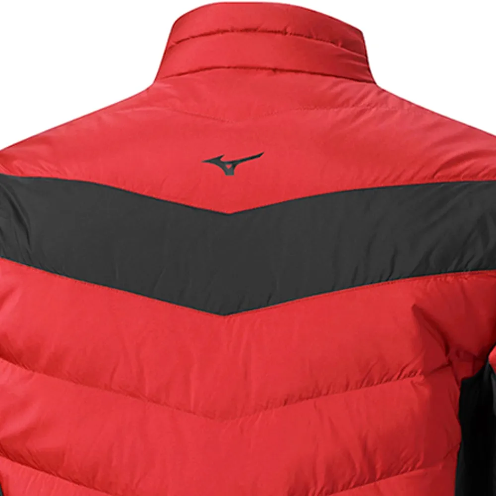 Make a Statement Built to Perform Mizuno Breath Thermo Max Jacket - Red