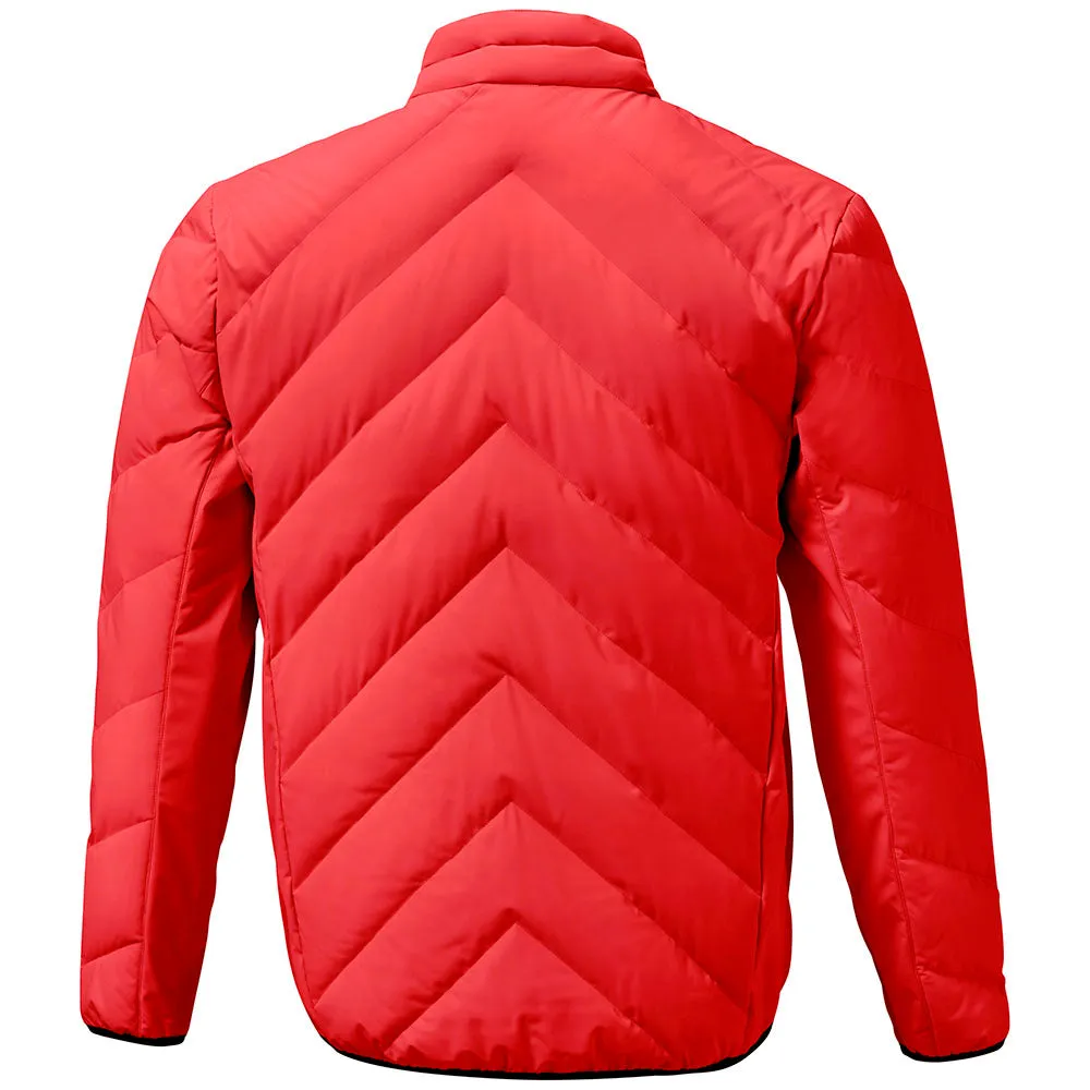 Mizuno Breath Thermo Move Down Jacket - Red Power Every Step Walk Tall