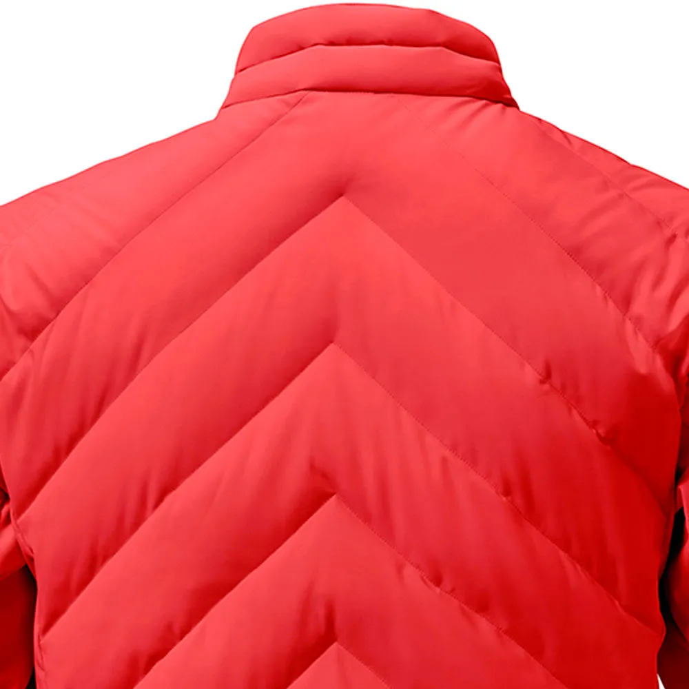 Mizuno Breath Thermo Move Down Jacket - Red Rise Every Time