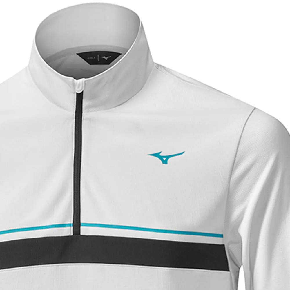 Mizuno Breath Thermo St 1/4 Zip Pullover - Grey Rise Every Time