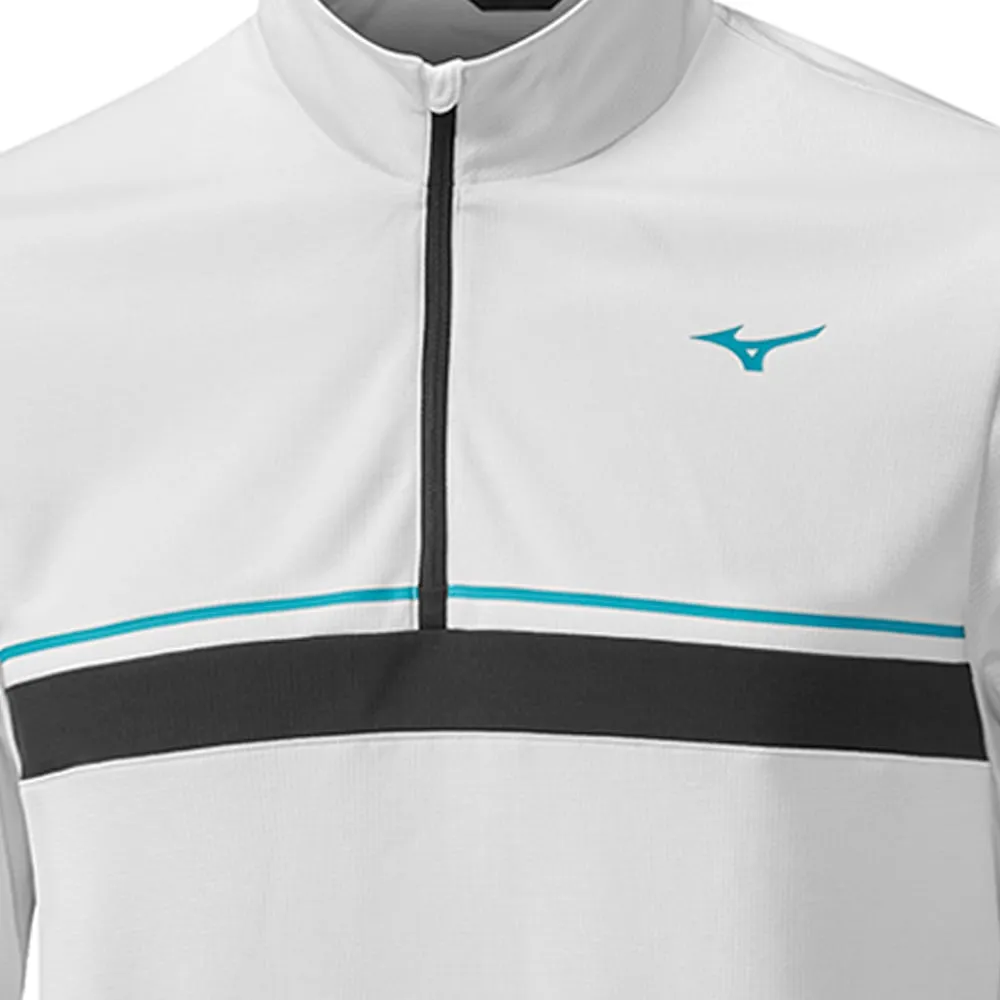 Mizuno Breath Thermo St 1/4 Zip Pullover - Grey Black Friday Offer