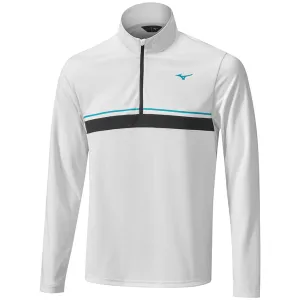 Mizuno Breath Thermo St 1/4 Zip Pullover - Grey Move Beyond Ordinary Spring Sale
