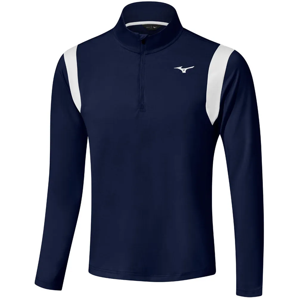 Mizuno Breeze Elite 1/4 Zip Sweater - Deep Navy Gear Up and Go