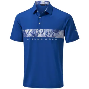 All Eyes on You The Fast Lane Choice Mizuno Cali Stripe Polo Shirt - Blue