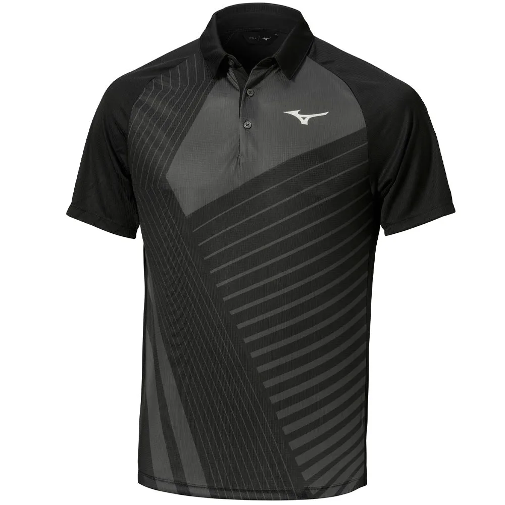 Walk with Power Father's Day Sale Mizuno Dash Polo Shirt - Black