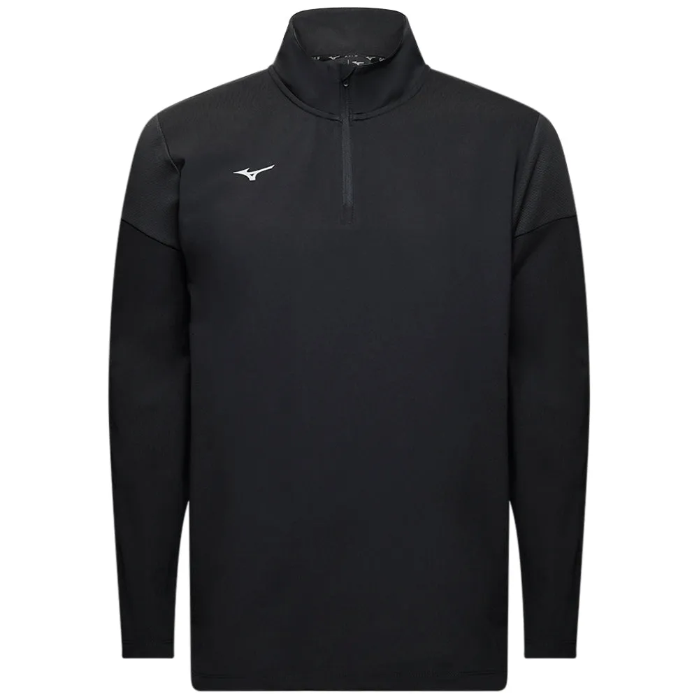 Mizuno Drop 1/4 Zip Pullover - Black Rule the Streets