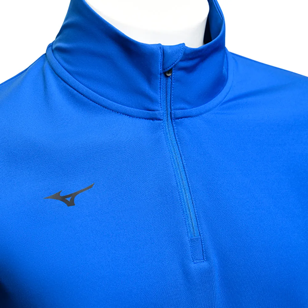 Mizuno Drop 1/4 Zip Pullover - Blue Economical