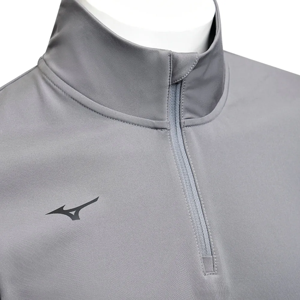 New Year's Eve Sale Economical Mizuno Drop 1/4 Zip Pullover - Charcoal