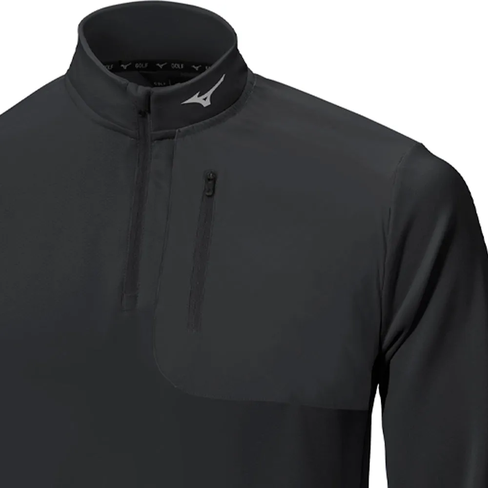 Holiday Sale Autumn Sale Mizuno Essential 1/4 Zip Sweater - Black