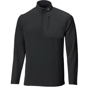Mizuno Essential 1/4 Zip Sweater - Black Made to Move