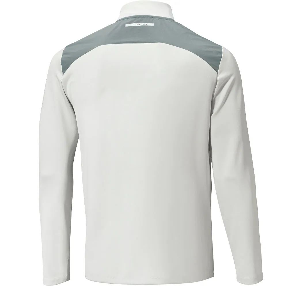 Mizuno Essential 1/4 Zip Sweater - Grey Walk with Purpose