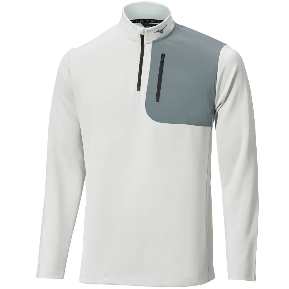 Christmas Day Sale Economical Mizuno Essential 1/4 Zip Sweater - Grey