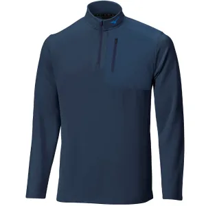 Feel the Energy Walk Loud Mizuno Essential 1/4 Zip Sweater - Navy