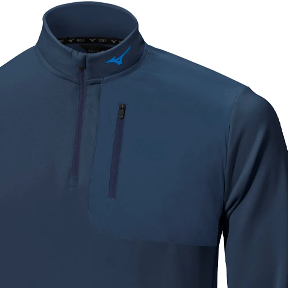 Not for the Ordinary Mizuno Essential 1/4 Zip Sweater - Navy