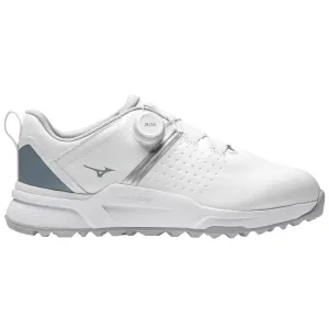 Mizuno Hazard Boa Spikeless Waterproof Shoes - Snow White/Citadel Fearlessly You