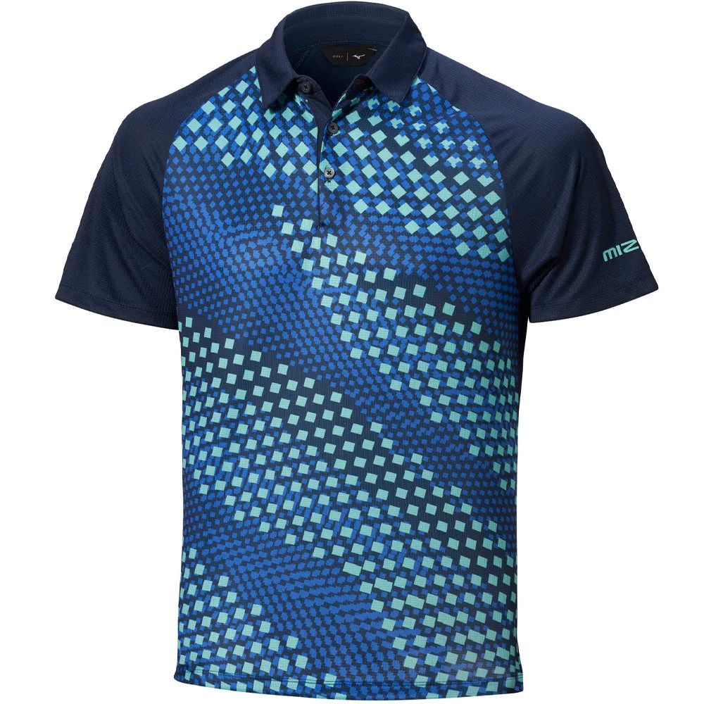 Black Friday Sale Mizuno Locked Polo Shirt - Navy