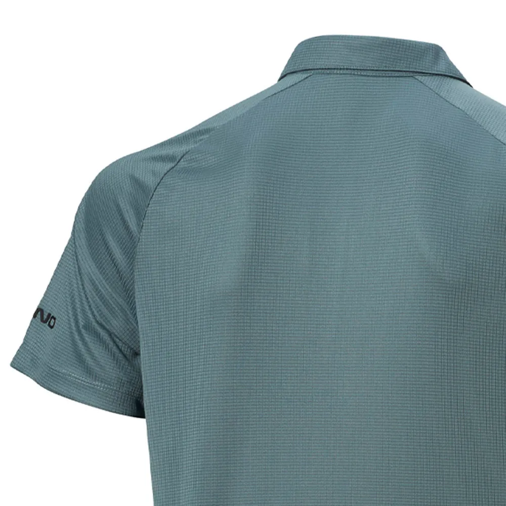 Mizuno Locked Polo Shirt - Stormy Weather Designed to Dominate Feel the Energy