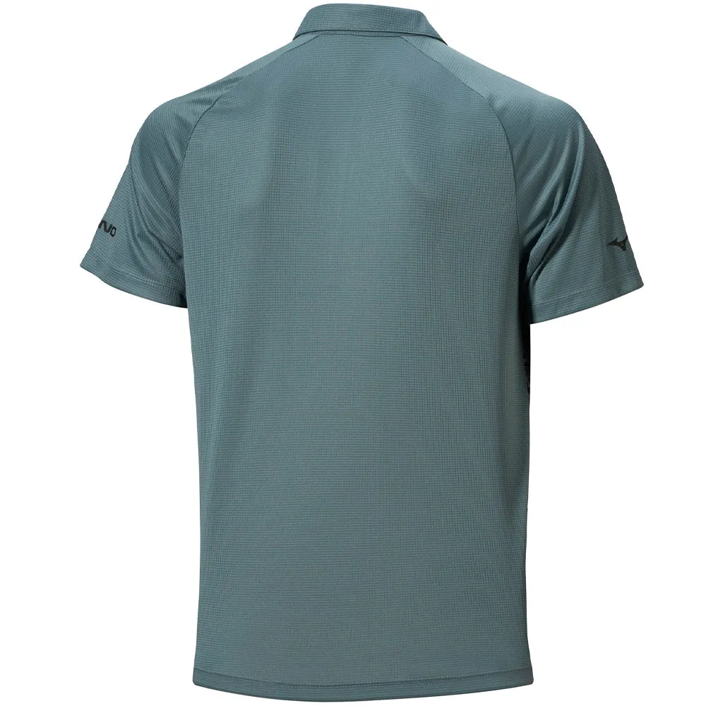 Keep Going Strong Mizuno Locked Polo Shirt - Stormy Weather