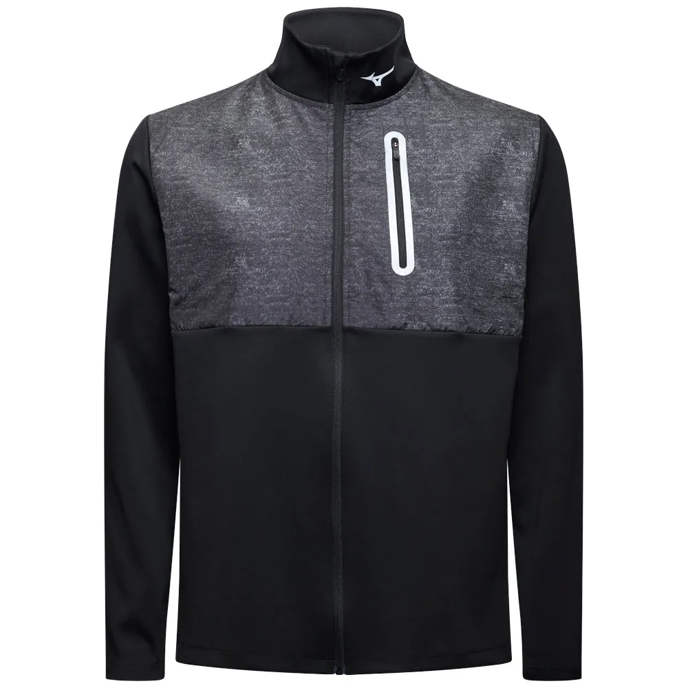 Mizuno Melange Reflect Jacket - Black Economical