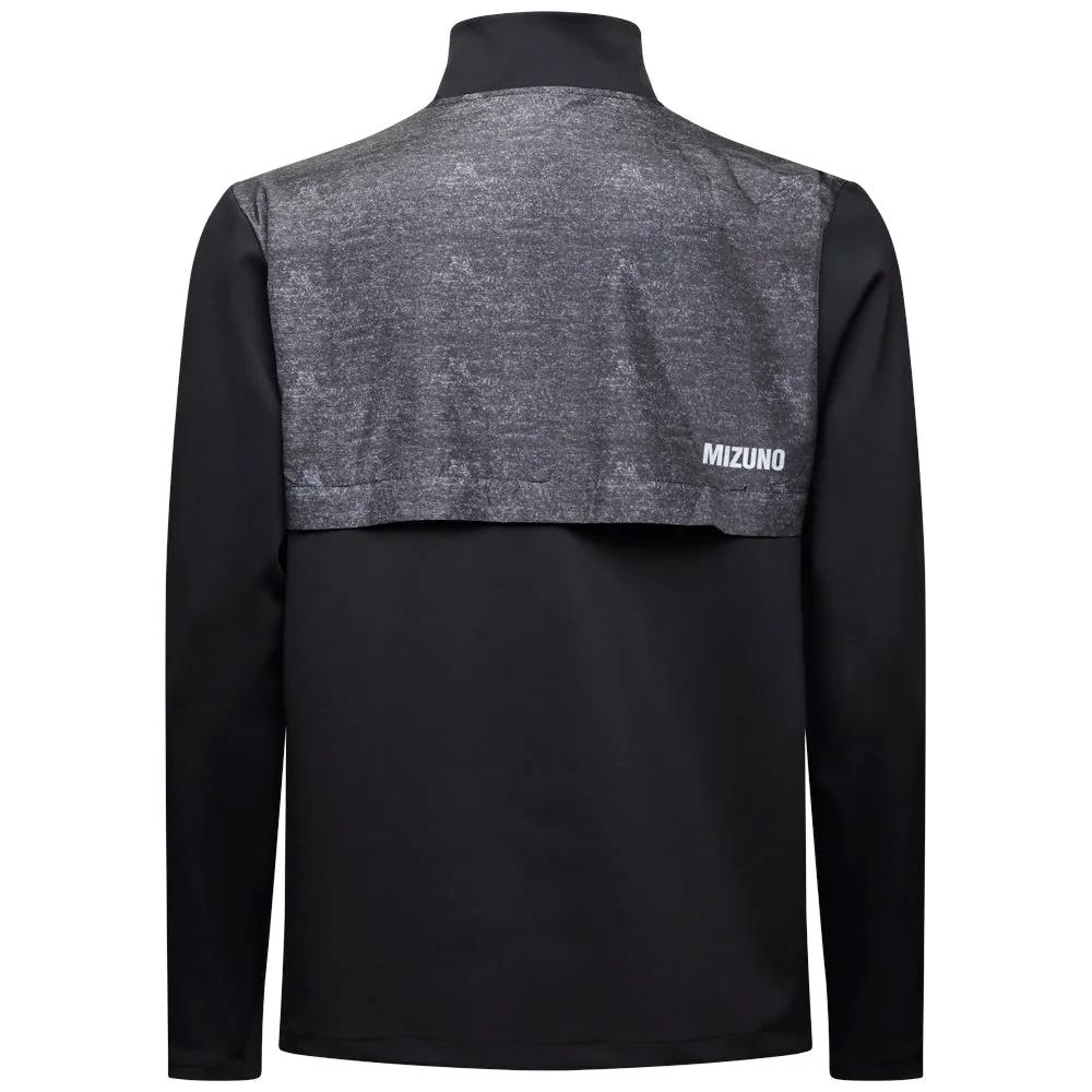Mizuno Melange Reflect Jacket - Black Back To School Sale Fuel Your Fire