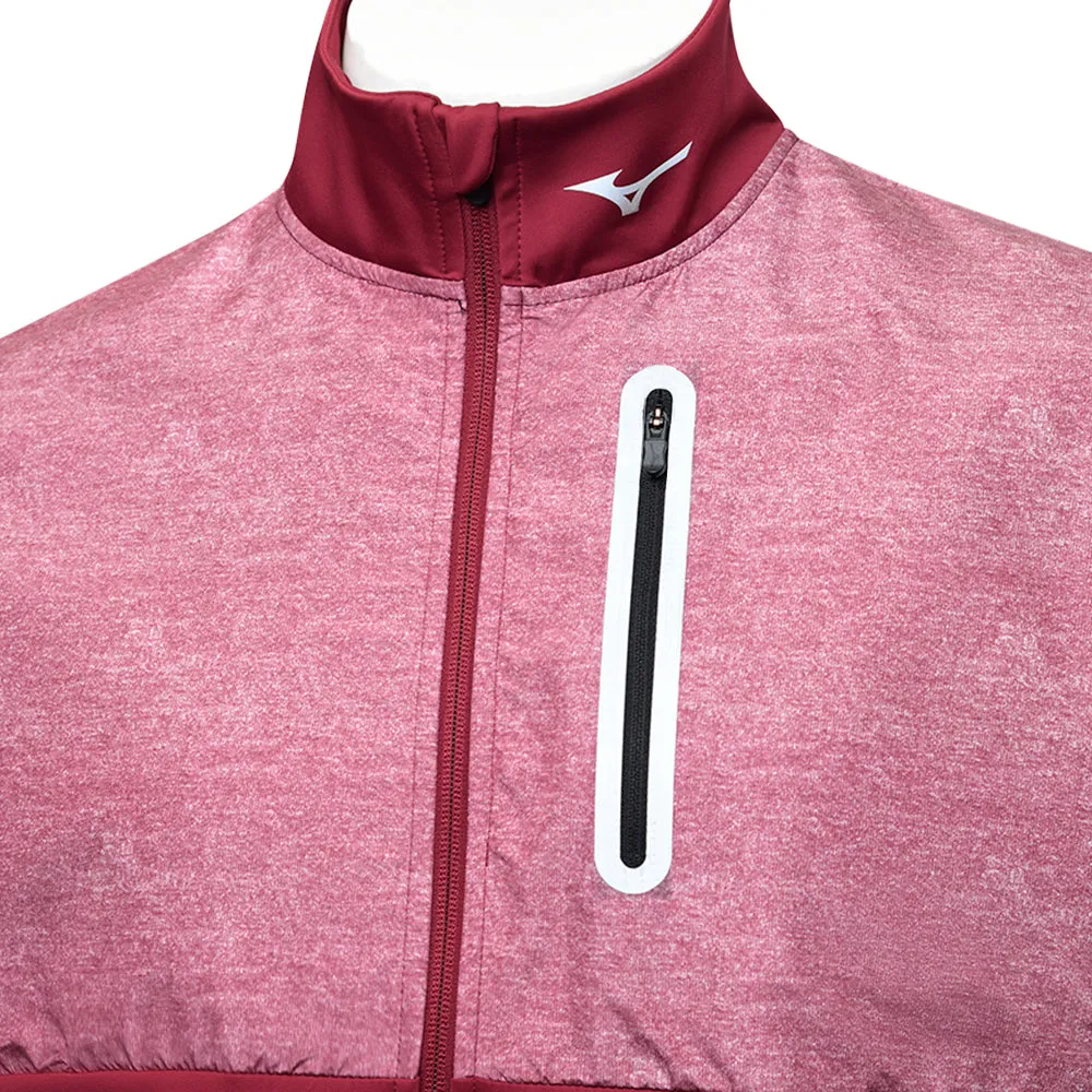 Mizuno Melange Reflect Jacket - Burgundy Unapologetically You