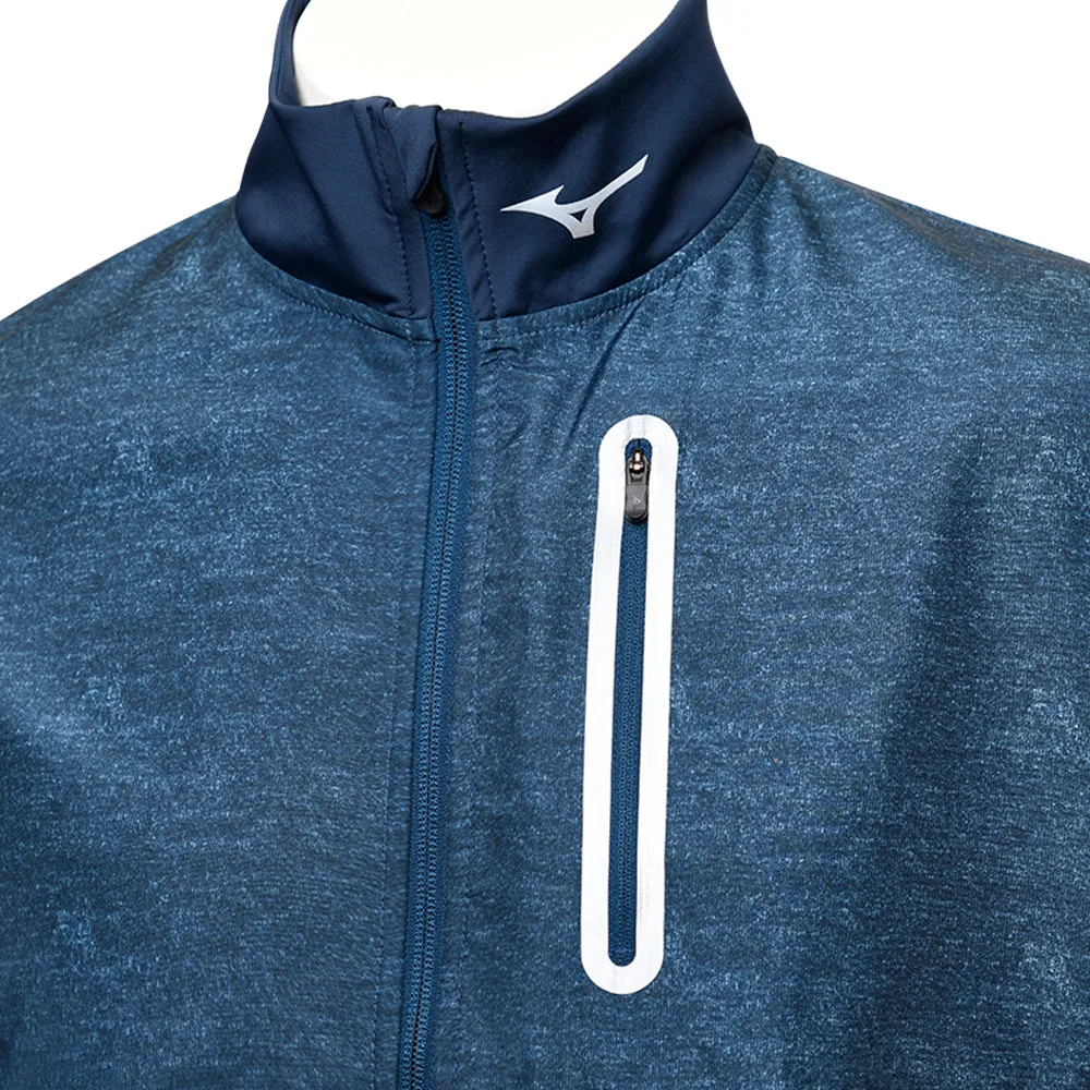 Mizuno Melange Reflect Jacket - Navy All Saints' Day Sale All Eyes on You