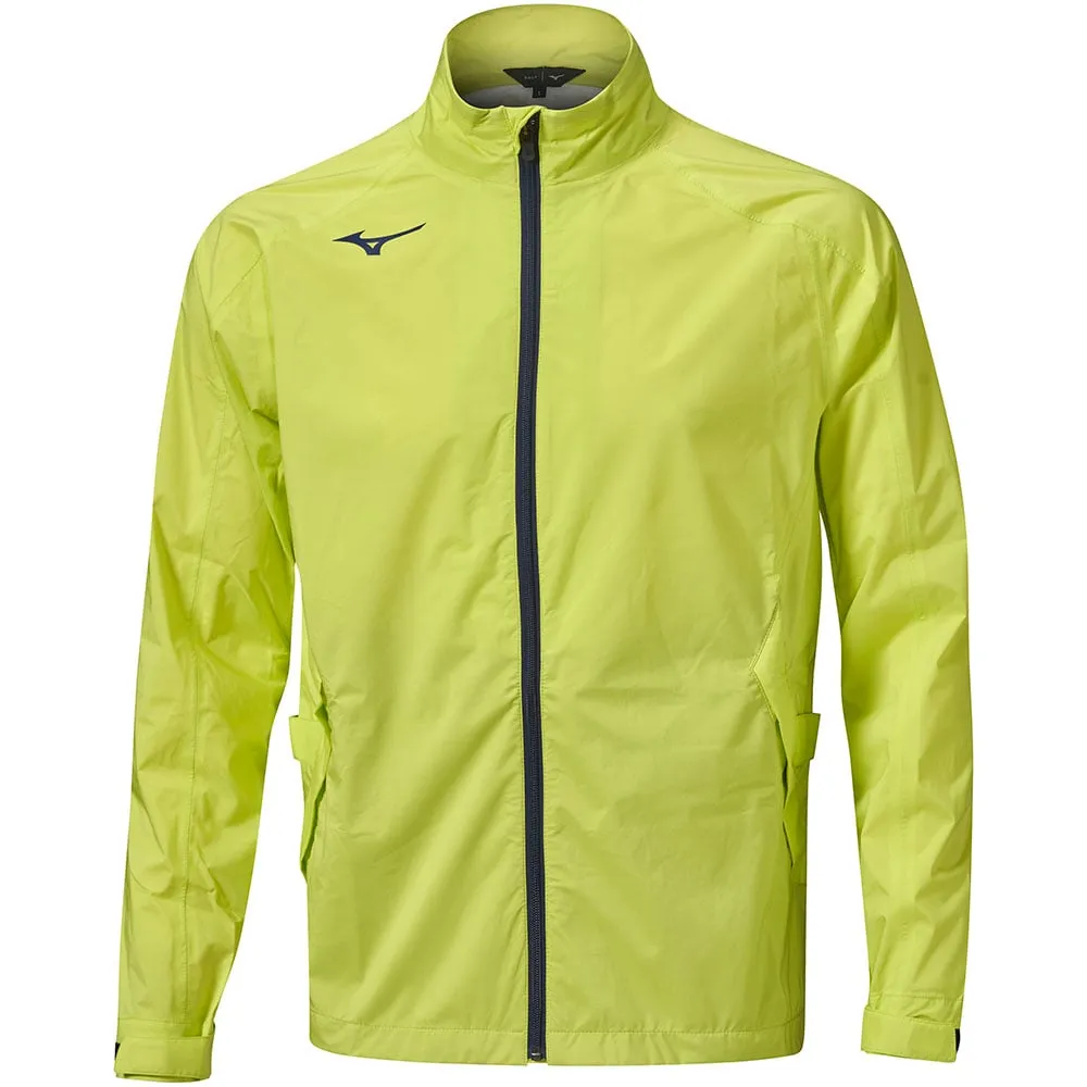 Mizuno Nexlite Flex Waterproof Jacket - Lime Yellow Lead with Style Sweetest Day Sale