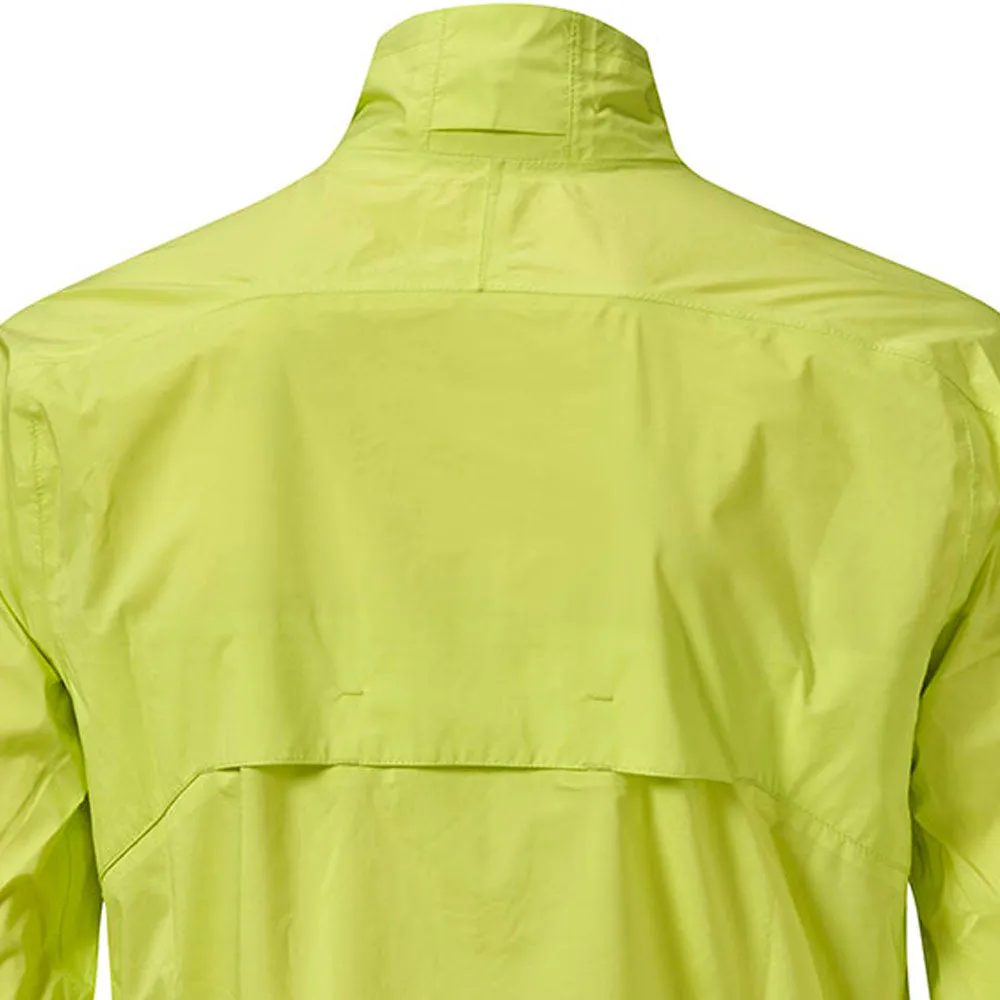 Mizuno Nexlite Flex Waterproof Jacket - Lime Yellow Made to Move Great Value