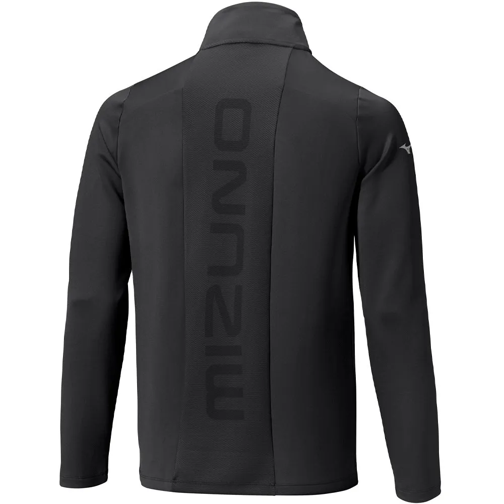 Mizuno Tech 1/4 Zip Sweater - Black Halloween Sale