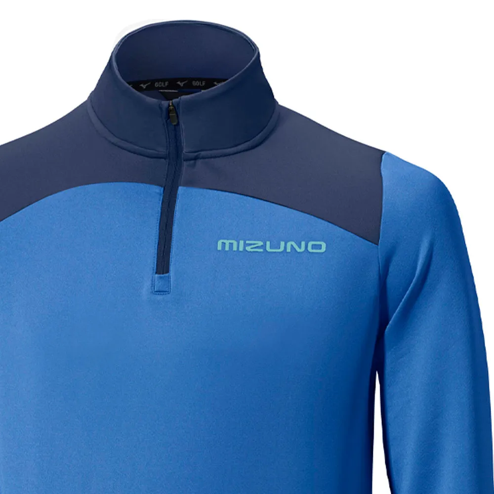 Not for the Ordinary Mizuno Tech 1/4 Zip Sweater - Dazzling Blue