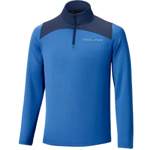Mizuno Tech 1/4 Zip Sweater - Dazzling Blue Fuel Your Fire Black Friday Sale