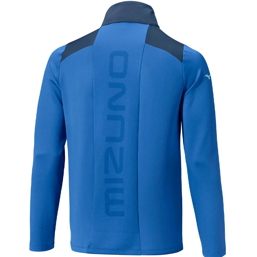 Bring the Heat Autumn Sale Mizuno Tech 1/4 Zip Sweater - Dazzling Blue