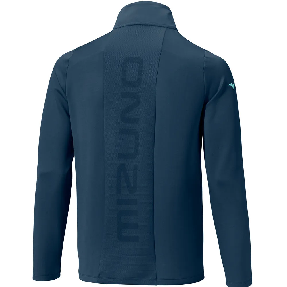 Back To School Sale Mizuno Tech 1/4 Zip Sweater - Navy