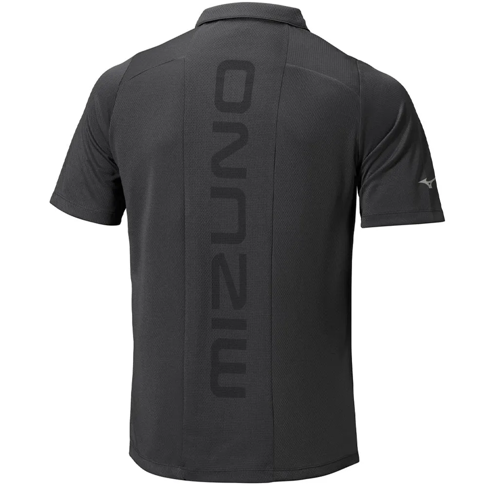 Own the Vibe Mizuno Tech Polo Shirt - Black