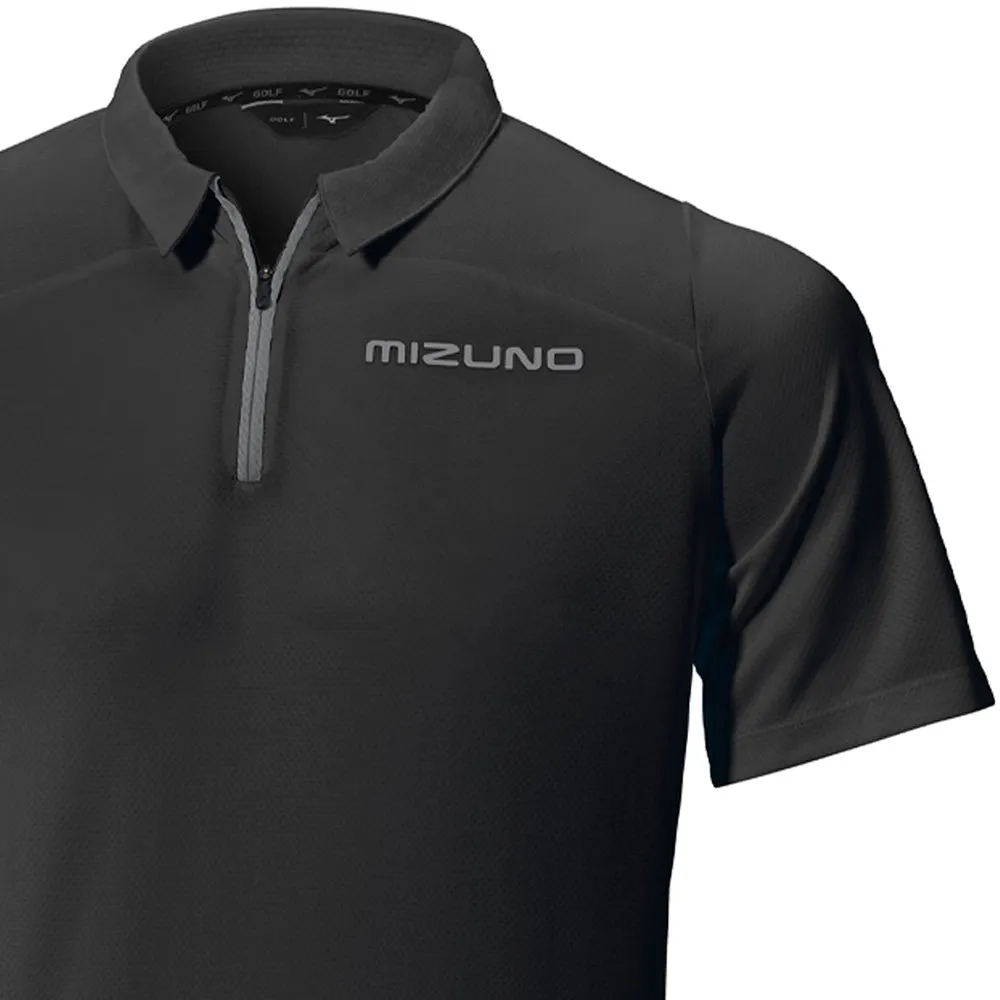 Mizuno Tech Polo Shirt - Black Step Out Boldly