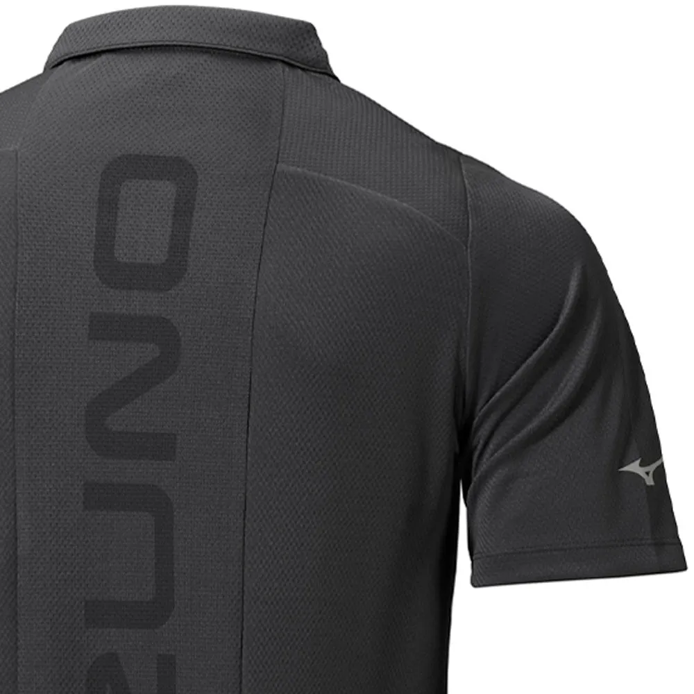 Mizuno Tech Polo Shirt - Black Black Friday Offer Fearlessly You