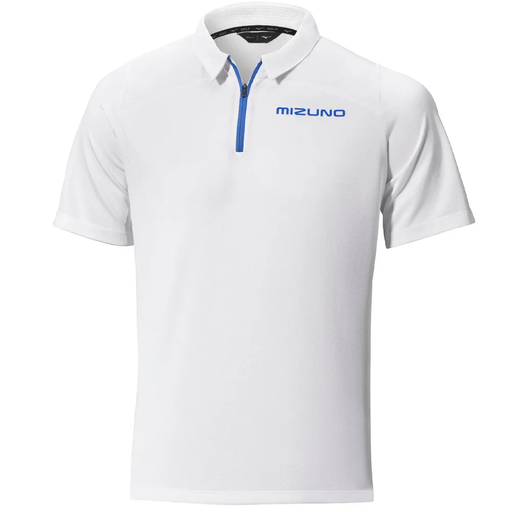 Stride with Confidence Mizuno Tech Polo Shirt - White
